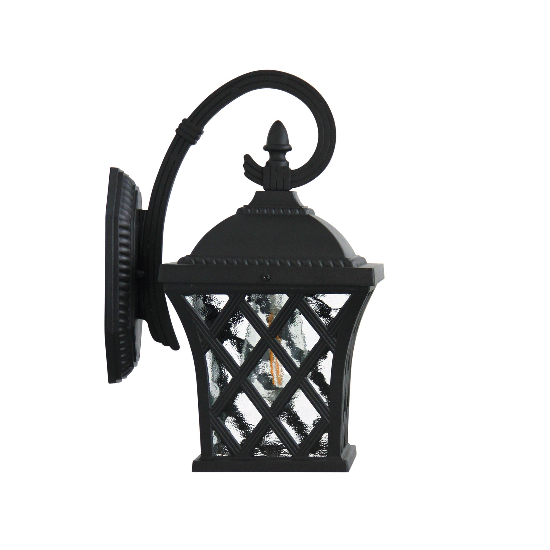 FAIRVIEW OUTDOOR WALL LIGHT BLACK