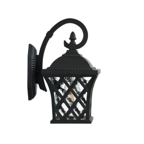 FAIRVIEW OUTDOOR WALL LIGHT BLACK