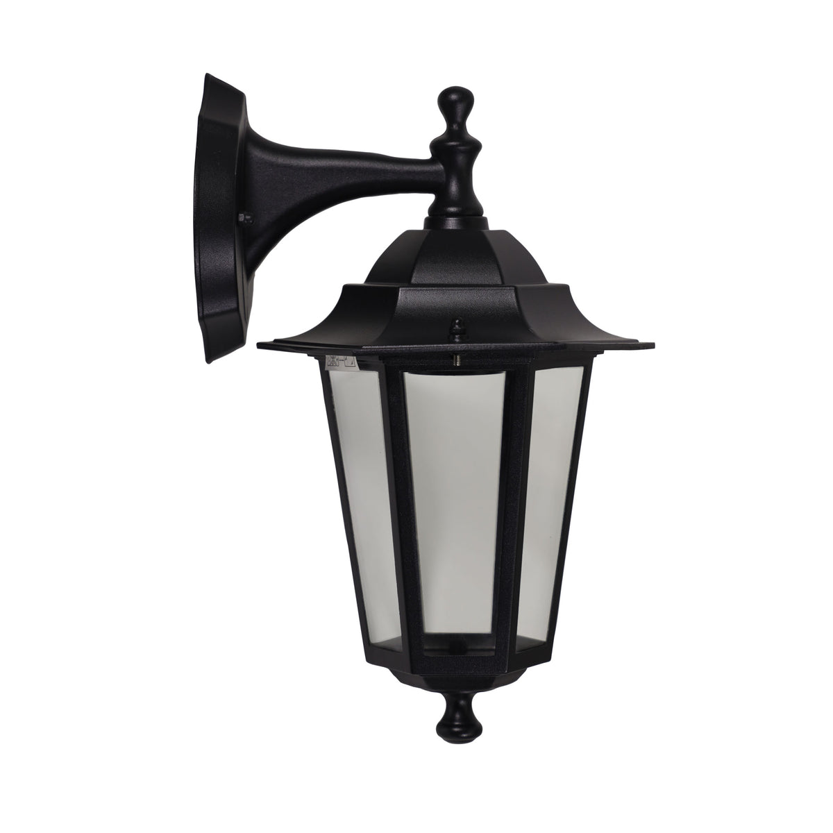 ASCOT OUTDOOR WALL LIGHT DOWN BLACK