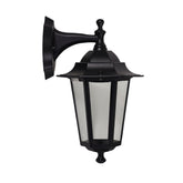 ASCOT OUTDOOR WALL LIGHT DOWN BLACK