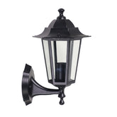 ASCOT OUTDOOR WALL LIGHT UP BLACK