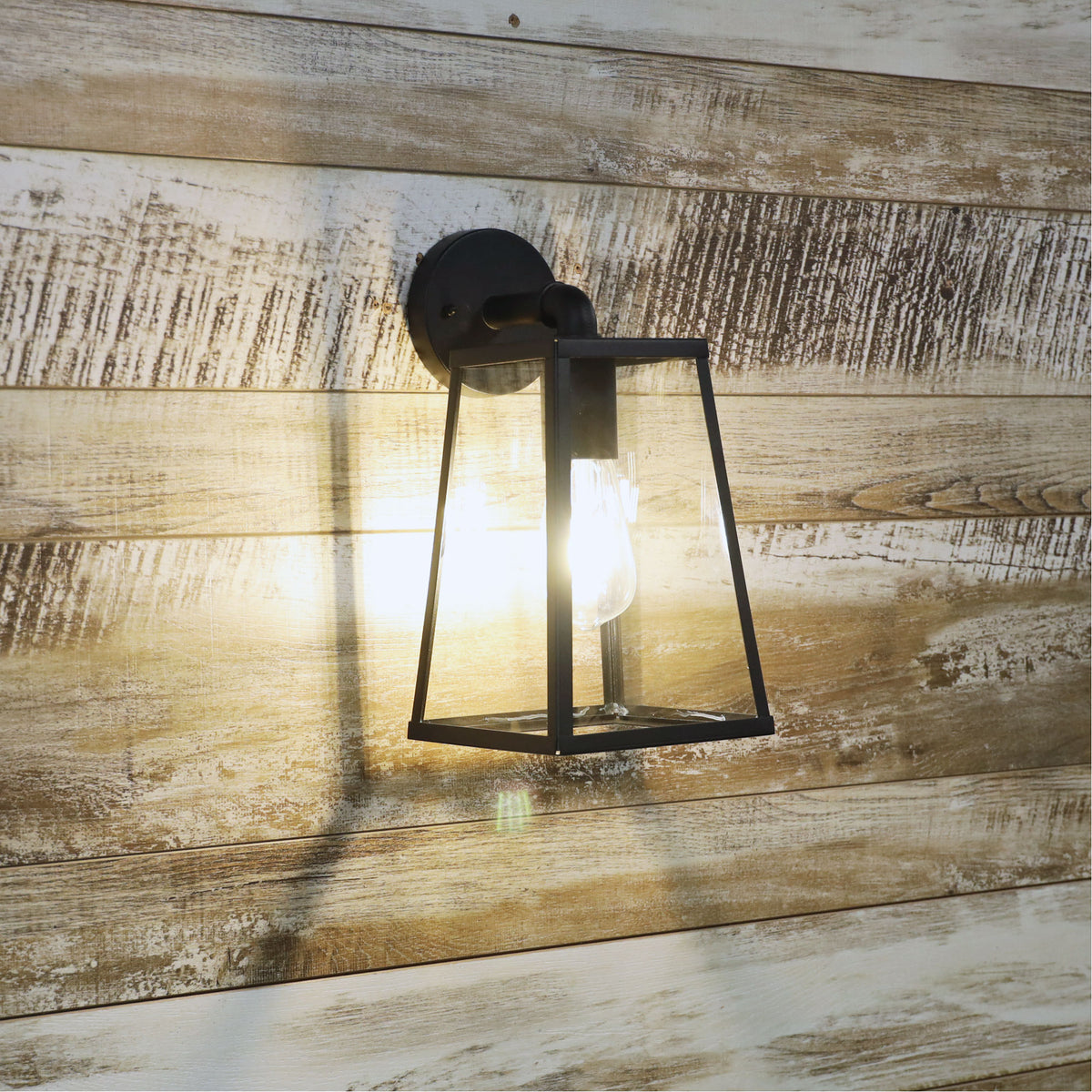 NORTH OUTDOOR WALL LIGHT BLACK