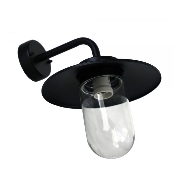 ANZIO OUTDOOR WALL LIGHT BLACK