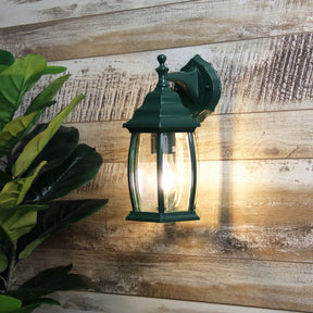 HIGHGATE DOWN EXT WALL LIGHT GREEN