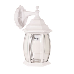 HIGHGATE DOWN EXT WALL LIGHT WHITE