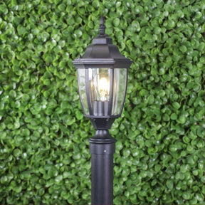 HIGHGATE POST TOP w/60MM FITTER BLACK