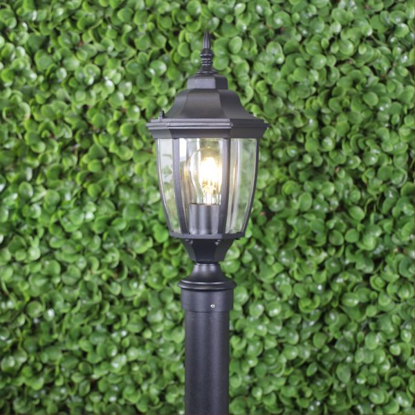 HIGHGATE POST TOP w/60MM FITTER BLACK