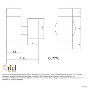 COMMA 2lt UP / DOWN BRUSHED CHROME