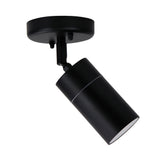 ZETA SINGLE SPOT BLACK IP44 GU10