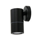 ZETA SINGLE WALL WASHER BLACK IP44 GU10