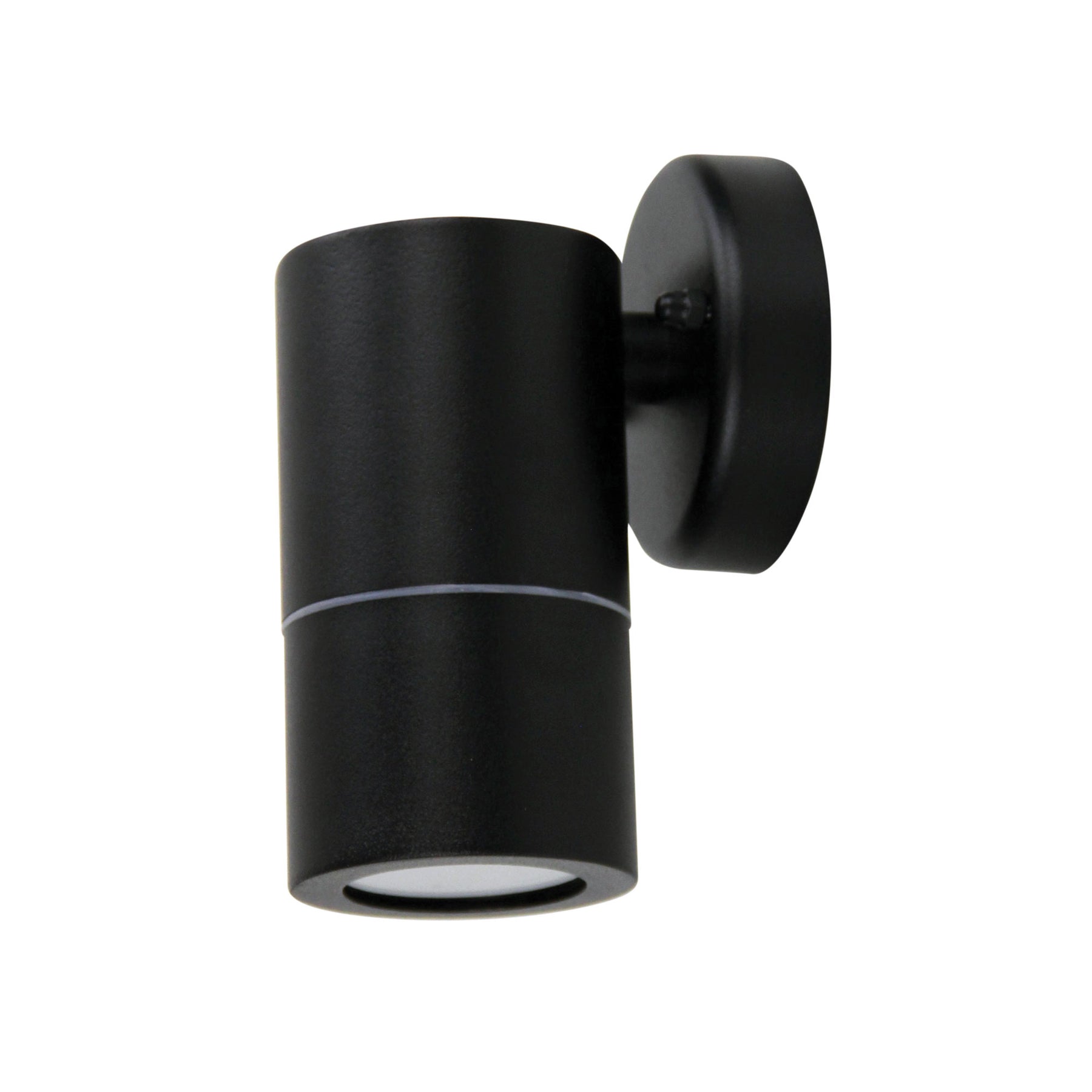 ZETA SINGLE WALL WASHER BLACK IP44 GU10