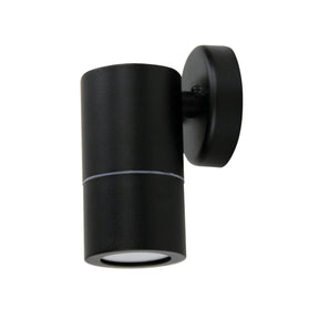 ZETA SINGLE WALL WASHER BLACK IP44 GU10
