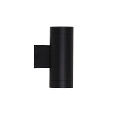 LATITUDE UP/DOWN OUTDOOR WALL LIGHT BLACK