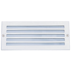 BRICK LIGHT 316 STAINLESS LOUVRED FACE