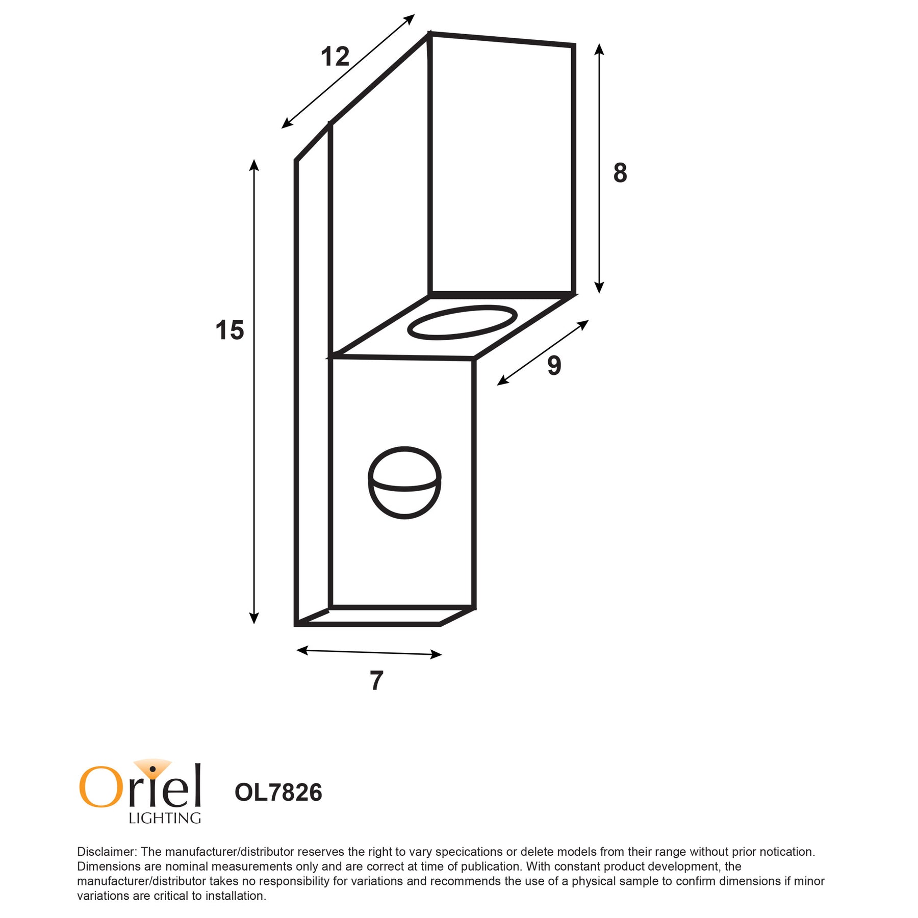 ATLAS GU10 SQUARE SENSOR BLACK