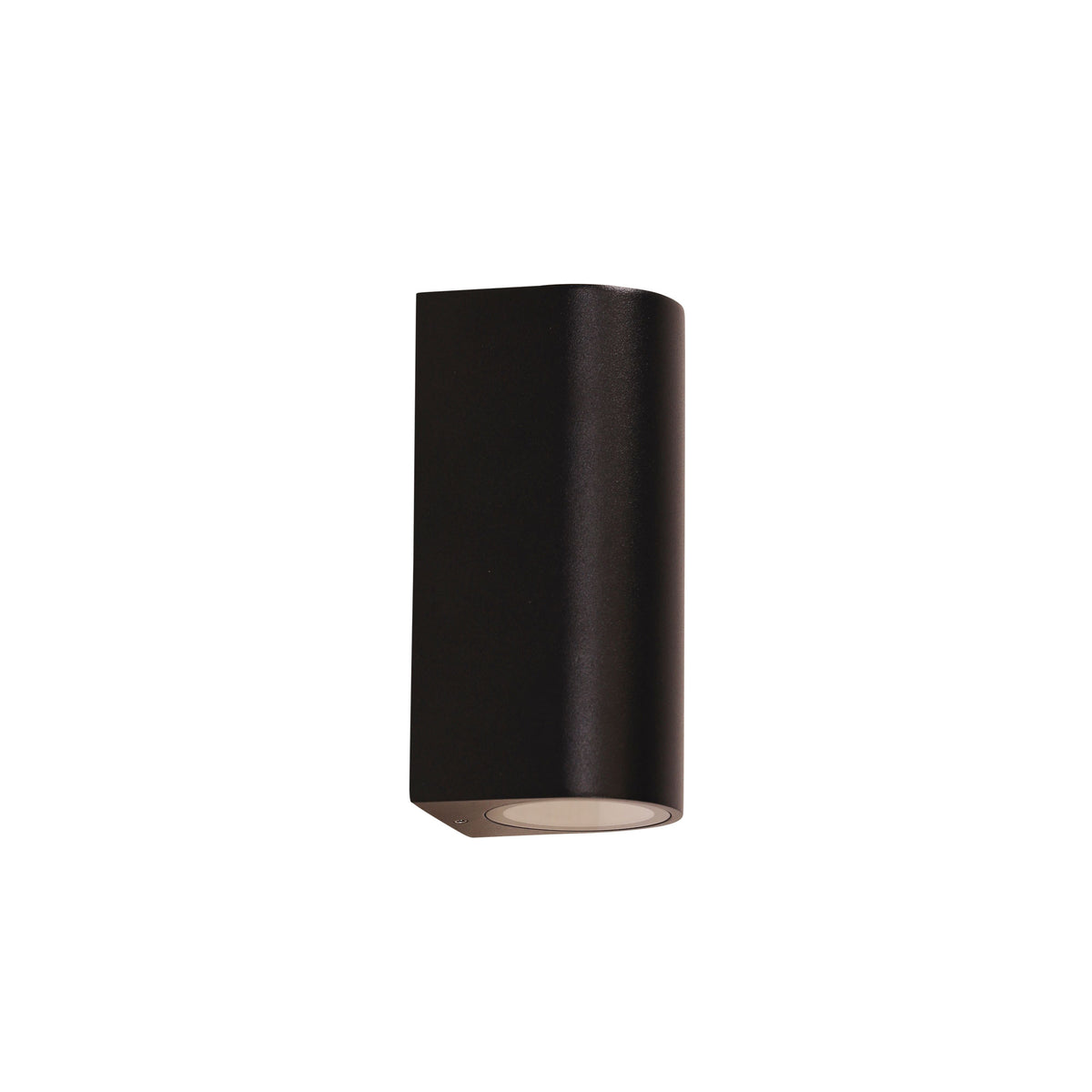 HERA 2 X GU10 ROUND UP/DOWN BLACK
