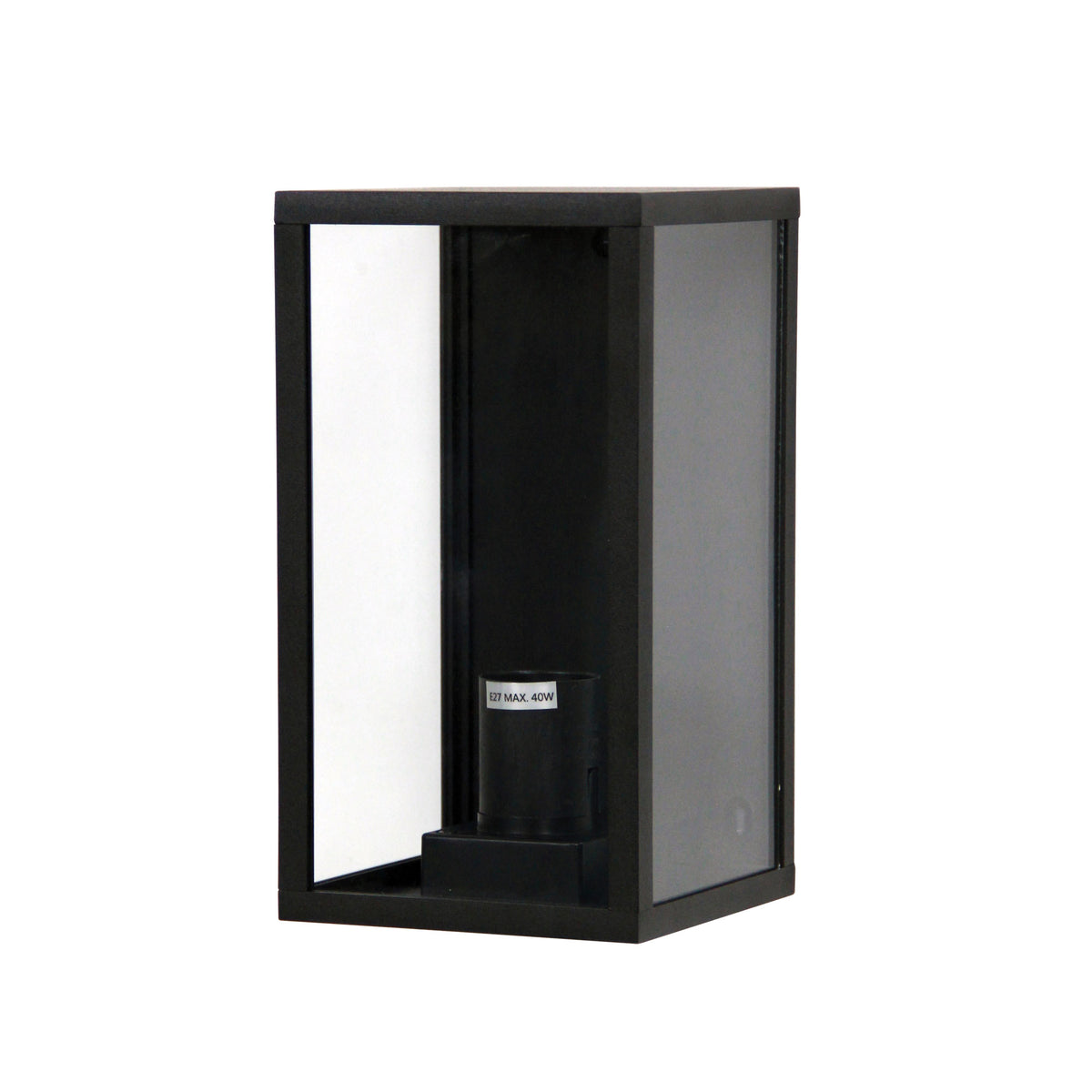 PANDORA OUTDOOR FLUSH WALL LIGHT BLACK