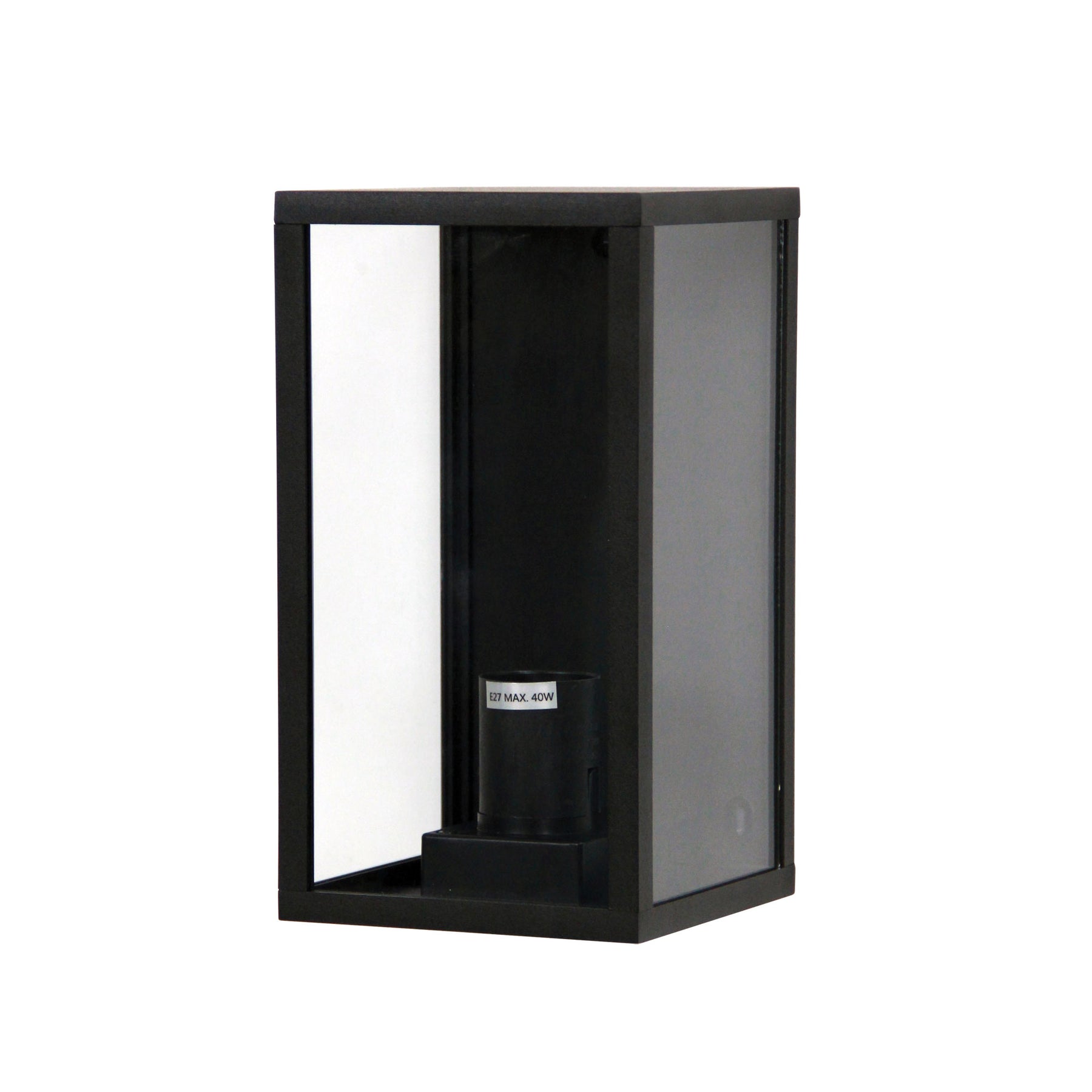 PANDORA OUTDOOR FLUSH WALL LIGHT BLACK