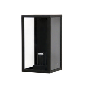 PANDORA OUTDOOR FLUSH WALL LIGHT BLACK