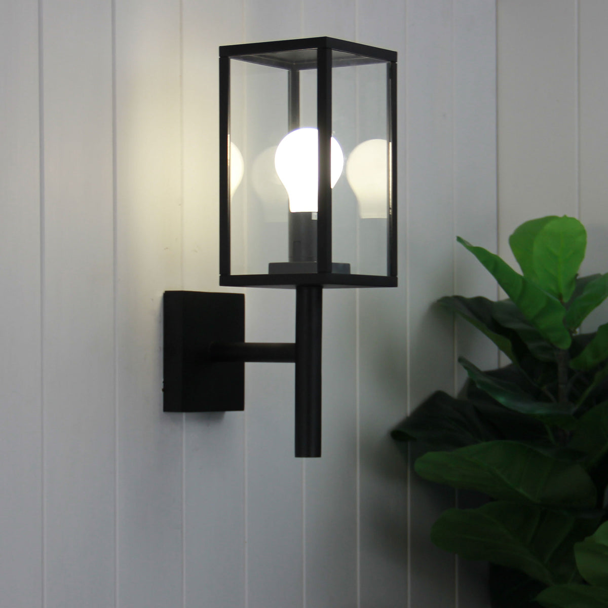 PANDORA OUTDOOR WALL BRACKET BLACK