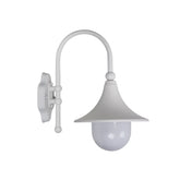 MOCA OUTDOOR WALL LIGHT WHITE & OPAL