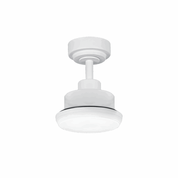 Osprey DC All ABS WIFI & Remote Control Ceiling Fan Motor Only with Variable Dim 24w CCT LED Light Matt White