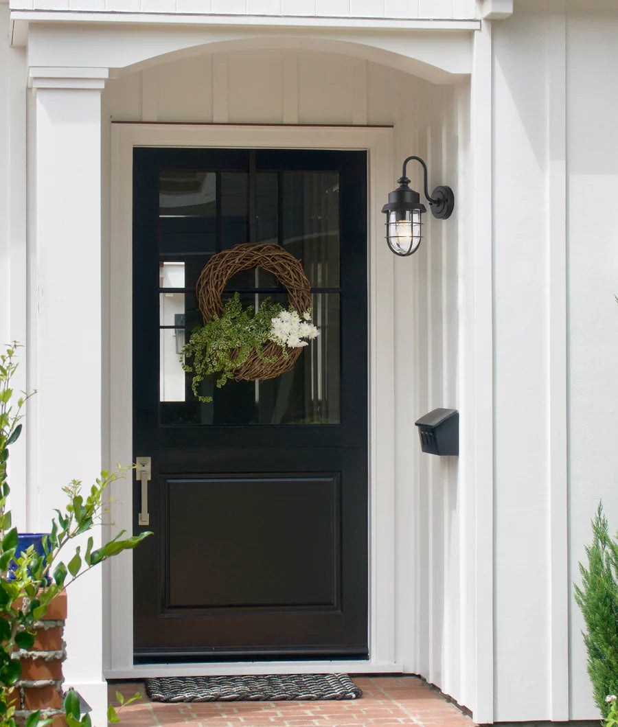 PAROL Exterior Cylinder Glass with Cage Wall Lights IP44