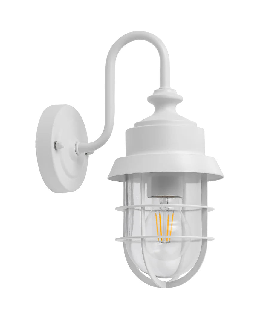 PAROL Exterior Cylinder Glass with Cage Wall Lights IP44
