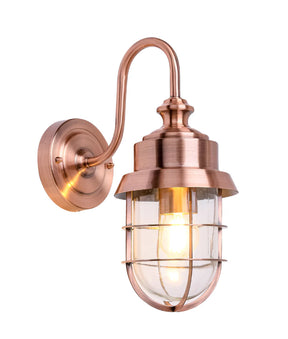 PAROL Exterior Cylinder Glass with Cage Wall Lights IP44