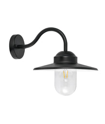 PAYONG Exterior Sun Hat Shape with Clear Glass Wall Lights IP44