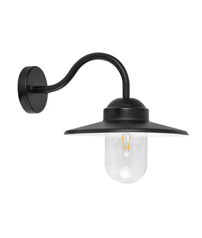PAYONG Exterior Sun Hat Shape with Clear Glass Wall Lights IP44