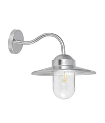 PAYONG Exterior Sun Hat Shape with Clear Glass Wall Lights IP44