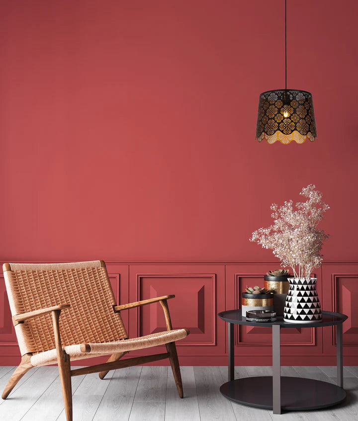 PENSHADE: Interior Slanted with Flower Pattern Laser Cut Pendant Lights