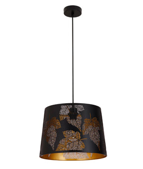 PENSHADE: Interior Slanted with Maple Leaf Pattern Laser Cut Pendant Lights