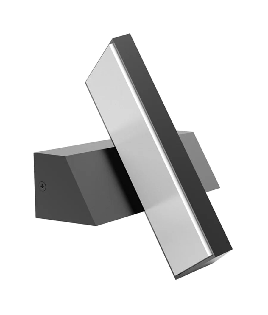 PLANA Exterior LED Adjustable Wedge Surface Mounted Wall Lights IP65
