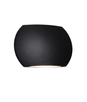 REMO Surface Mounted LED Exterior Curved Up/Down Wall Lights IP54