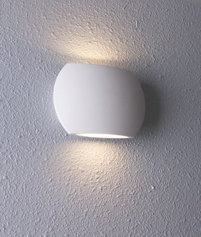 REMO Surface Mounted LED Exterior Curved Up/Down Wall Lights IP54