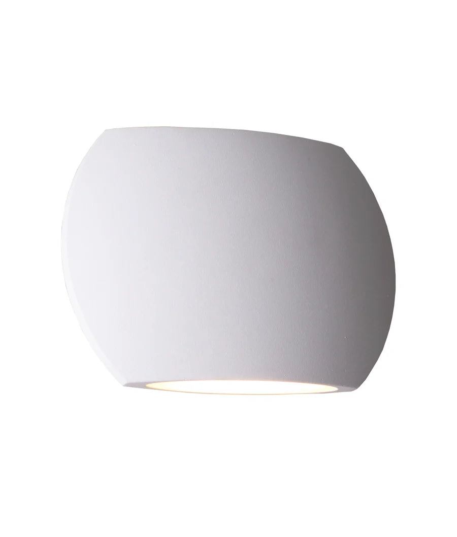 REMO Surface Mounted LED Exterior Curved Up/Down Wall Lights IP54