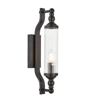 RODILLO Interior Tubular Clear Glass Wall Lights