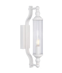 RODILLO Interior Tubular Clear Glass Wall Lights