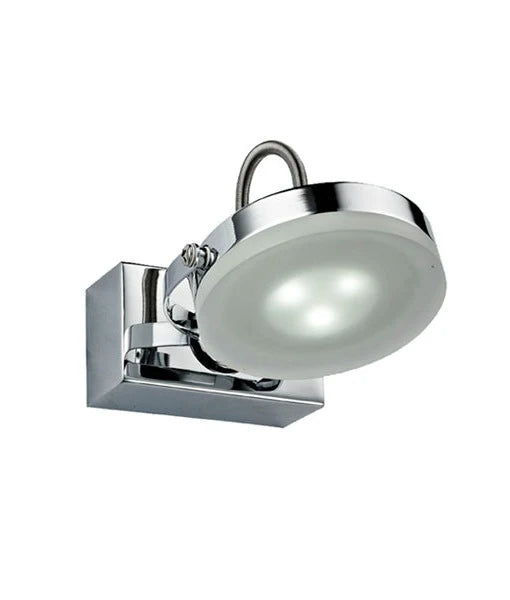 SEATTLE City Series LED Interior Single Adjustable Chrome Wall Light