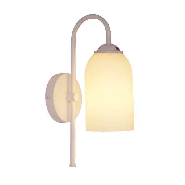 ARLINGTON WALL LIGHT WHITE / OPAL