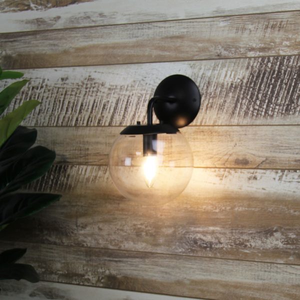 NEWTON WALL LIGHT MATT BLACK E14