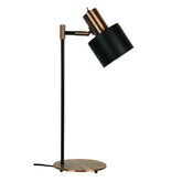 Mid-century Task Lamp With Brushed Copper - Table Lamp - Lux Lighting