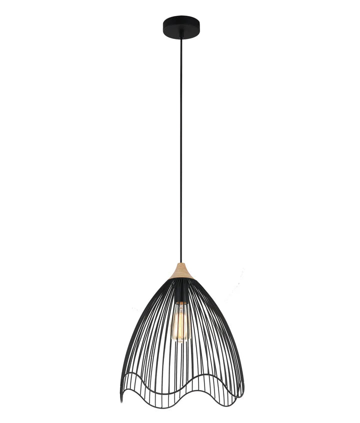 SPIAGGIA: Cone Shape & Wavy Edge Pendant Lights