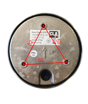 STE LED Exterior Surface Mounted Eyelid Step / Wall Lights IP44