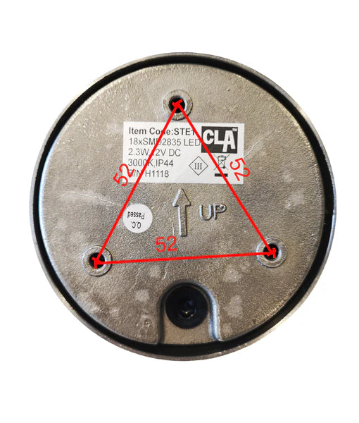 STE LED Exterior Surface Mounted Eyelid Step / Wall Lights IP44