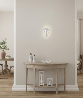 SURAT City Series LED Dual-CCT Interior Triangular Dimmable Wall Light
