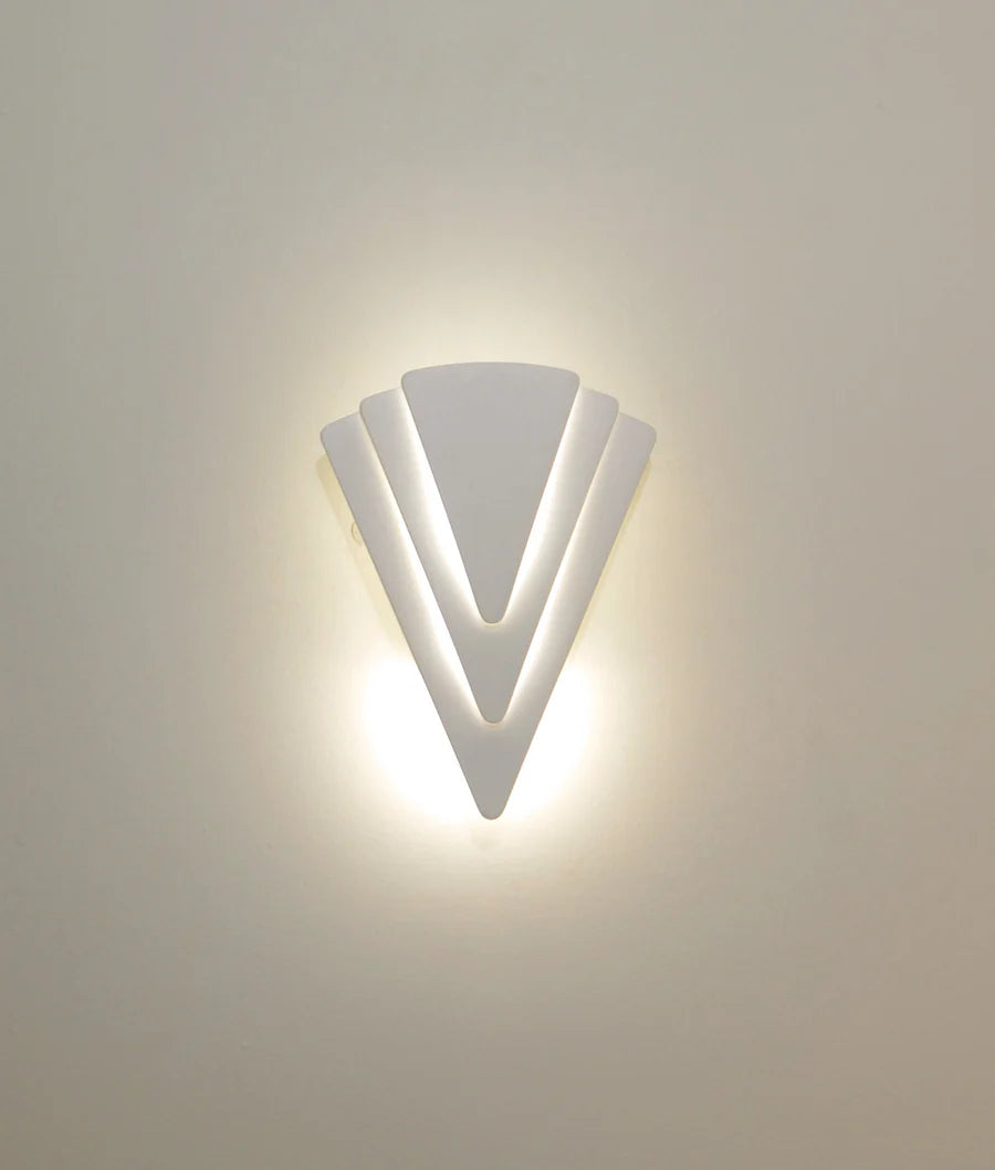 SURAT City Series LED Dual-CCT Interior Triangular Dimmable Wall Light