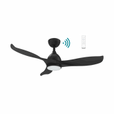 Scorpion DC 1066mm 3 ABS Blade WIFI & Remote Control Ceiling Fan with Variable Dim 20w CCT LED Light Matt Black